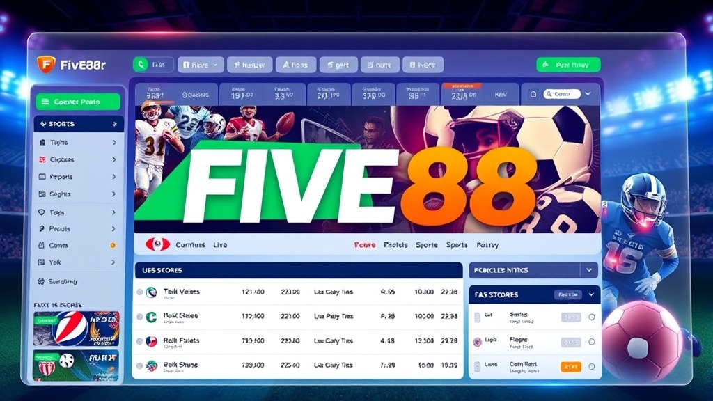 Thể Thao FIVE88 - Nền Tảng Cá Cược Hàng Đầu Mang Đến Trải Nghiệm Thú Vị Và Bảo Mật Tuyệt Đối