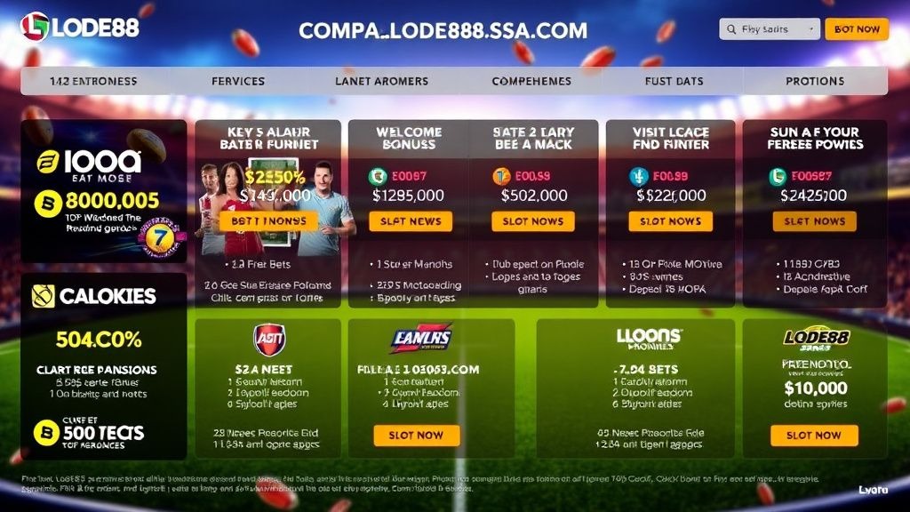 Khuyến mãi lode88 - Cơ hội vàng để nâng cao trải nghiệm cá cược của bạn tại LODE88.SA.COM