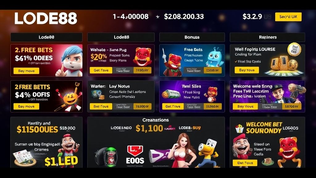 Khuyến mãi lode88 - Cơ hội vàng để nâng cao trải nghiệm cá cược của bạn tại LODE88.SA.COM